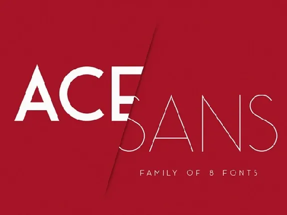 Ace Sans font