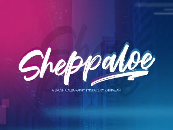 Sheppaloe Script font