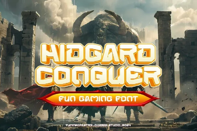 Hidgard Conquer font