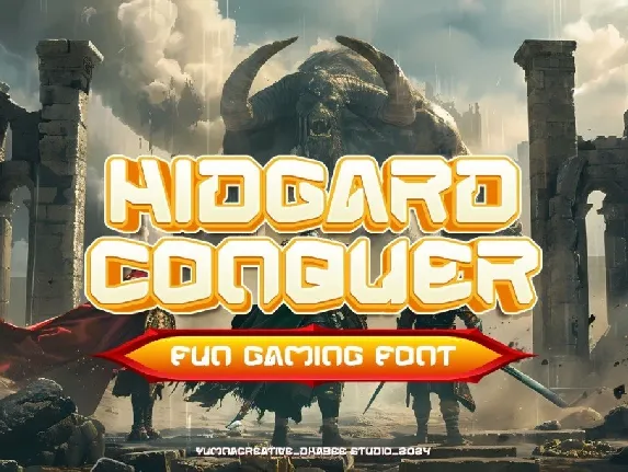 Hidgard Conquer font