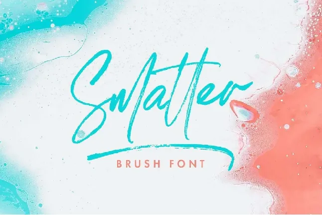 Smatter font