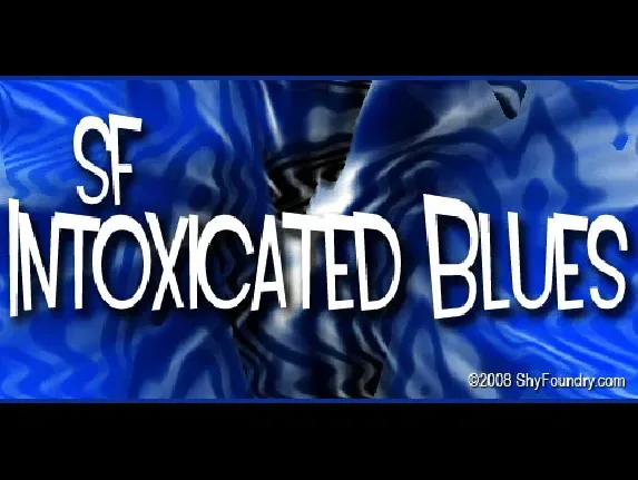 SF Intoxicated Blues font