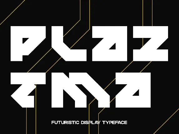 Plaztma font