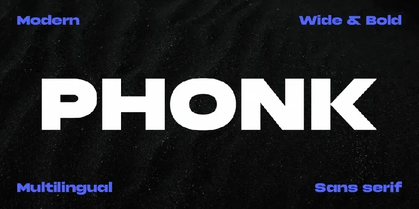 Phonk Demo font