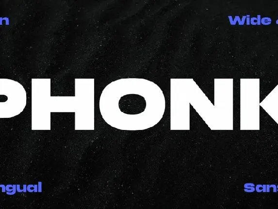 Phonk Demo font