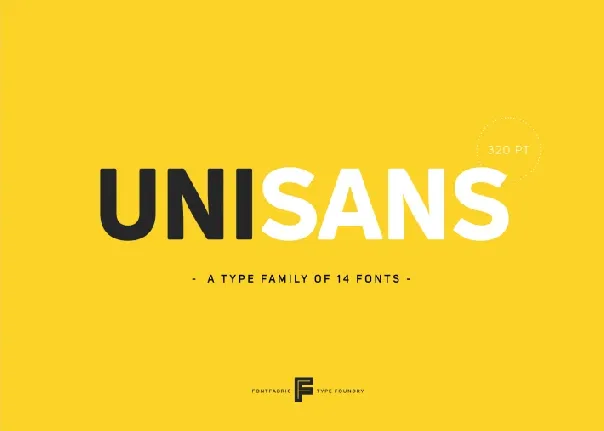 Uni Sans font