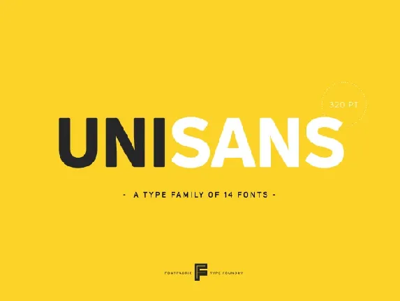 Uni Sans font