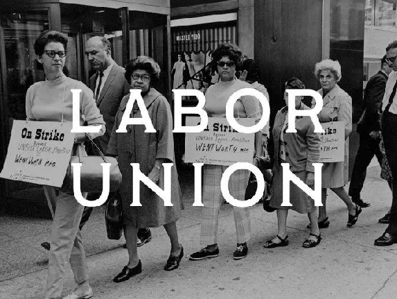 Labor Union Typeface font