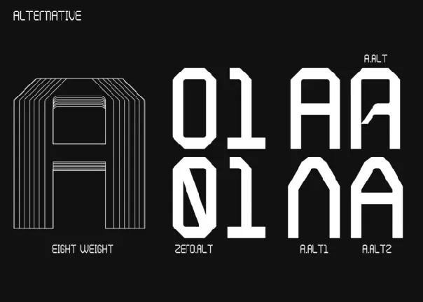 EAD Visionist font