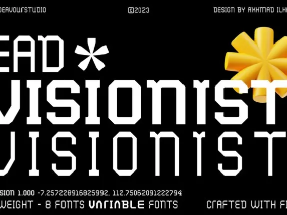 EAD Visionist font