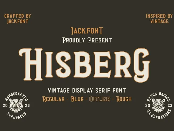 JF Hisberg font