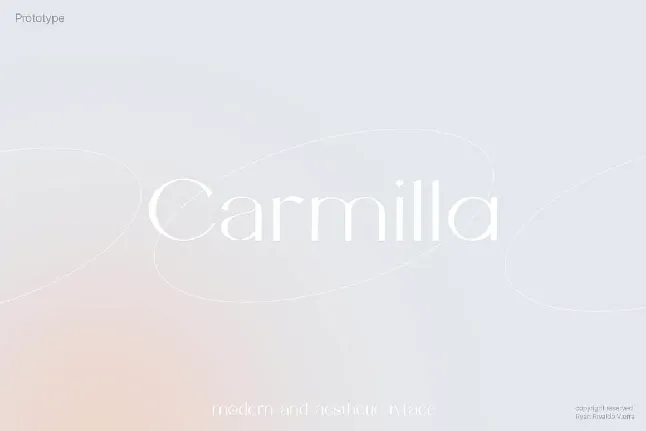 Carmilla font