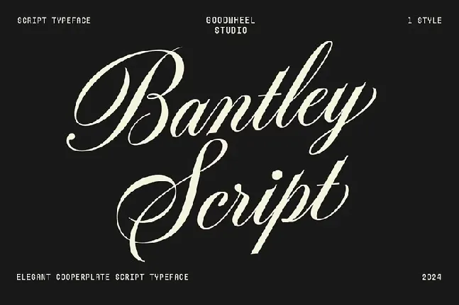 Bantley font