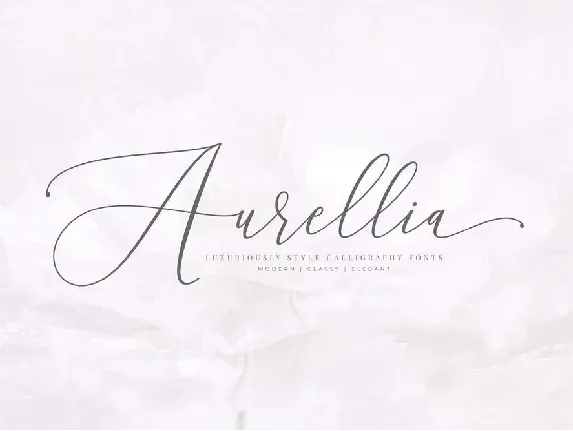 Aurellia font