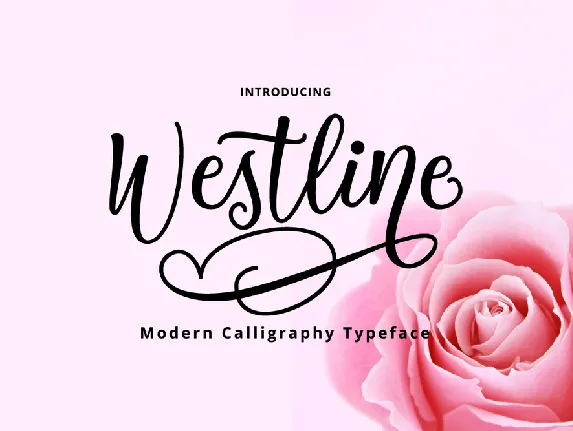 Westline Script font