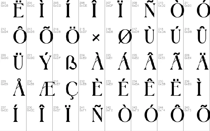 Font207