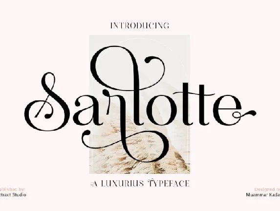 Sarlotte Typeface font