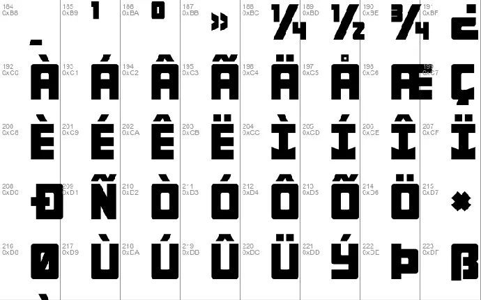 Tower of Silence Family font