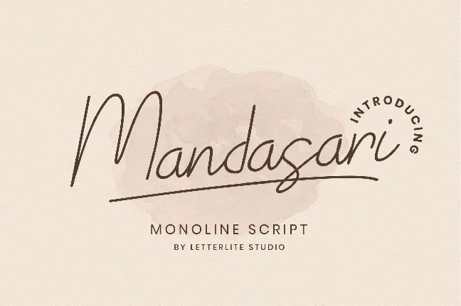 Mandasari font