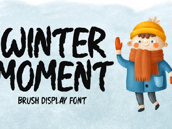 Winter Moment font