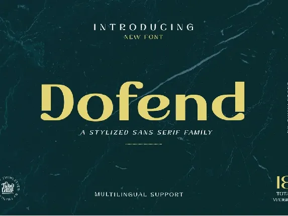 Dofend font