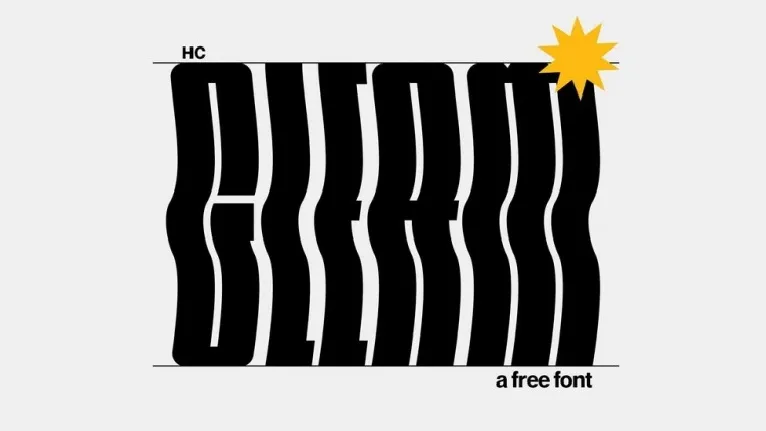 HC Gleam font