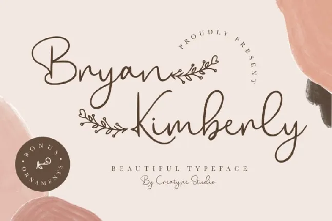 Bryan Kimberly font