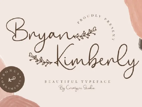 Bryan Kimberly font