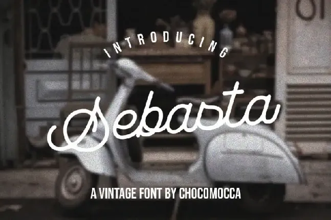 Sebasta Vintage font