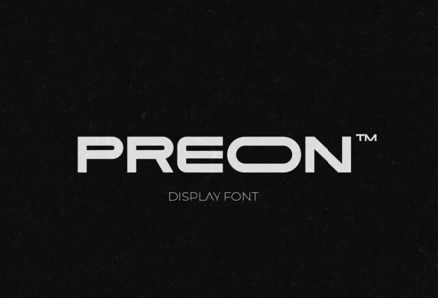 Preon font