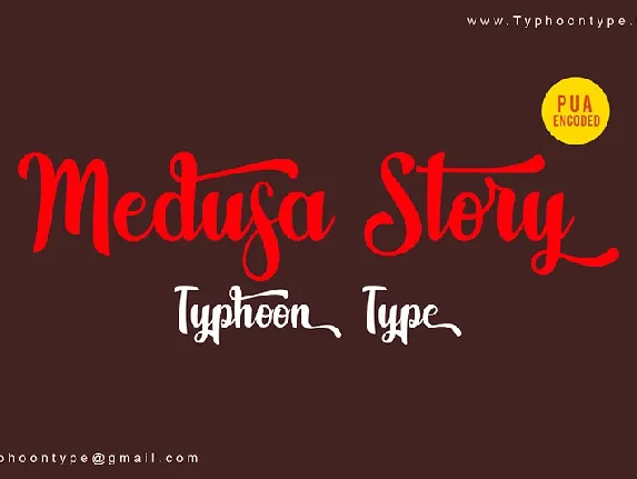 Medusa Story font