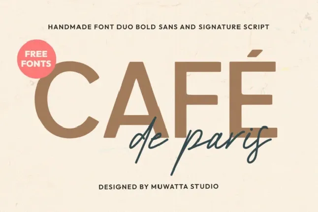 Cafe De Paris font