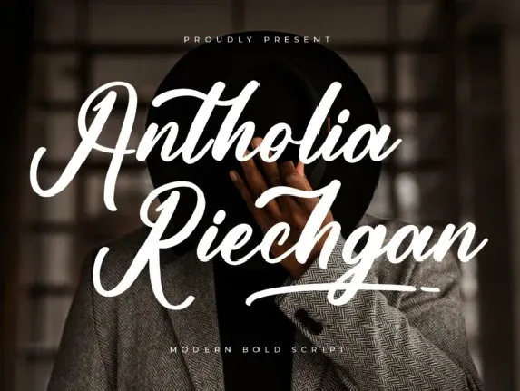 Antholia Riechgan font