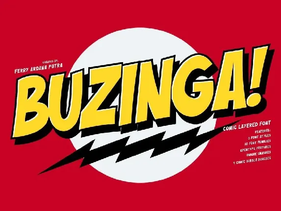 Buzinga! font