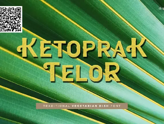 Ketoprak font