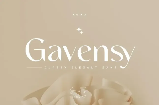 Gavensy font