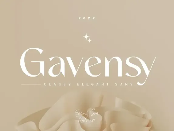 Gavensy font