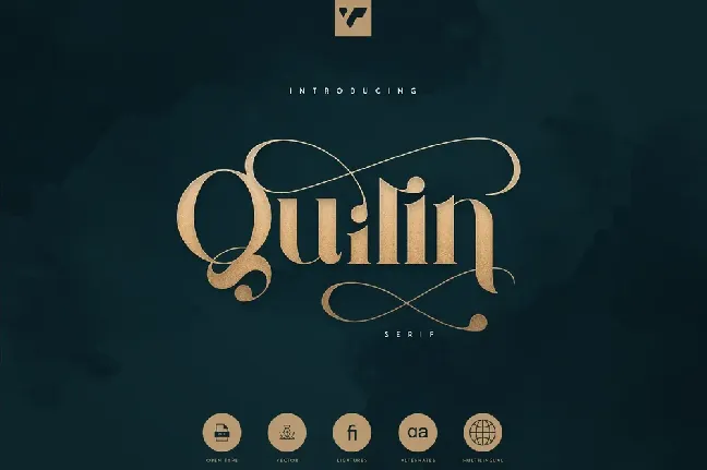 Quilin Serif font