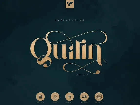 Quilin Serif font