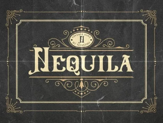 Nequila font