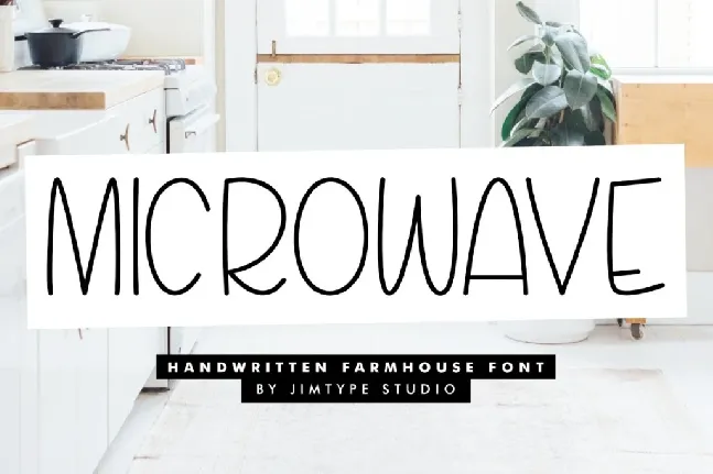 Microwave Font DEMO