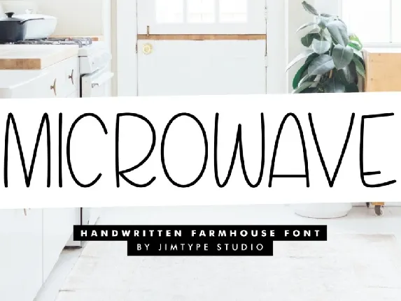 Microwave Font DEMO