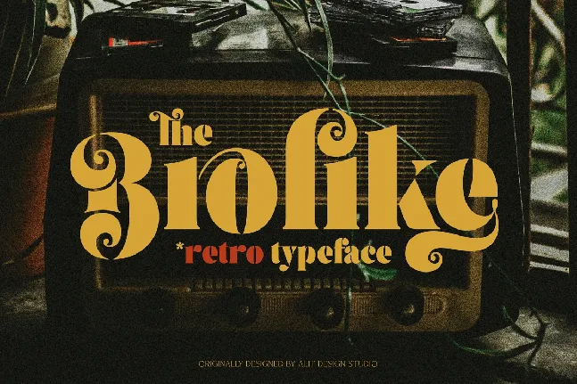 Brolike Typeface font