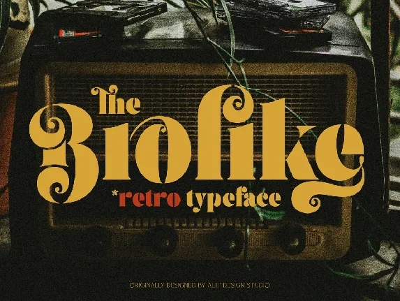 Brolike Typeface font