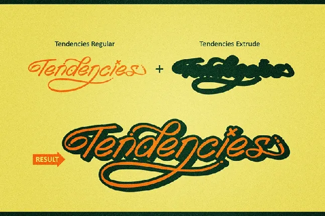 Tendencies font