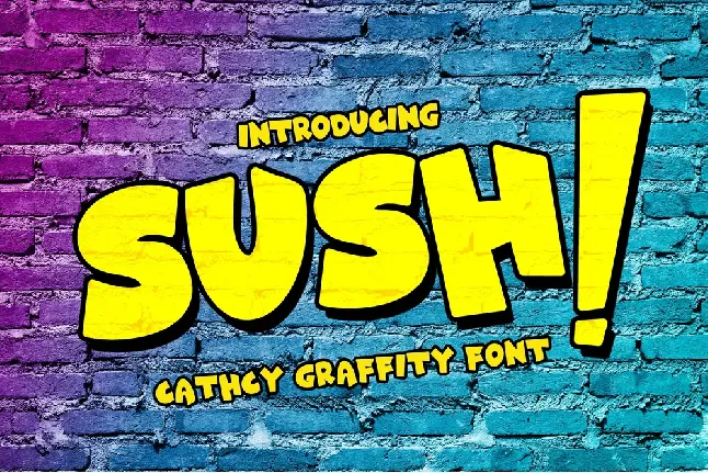 SUSH! font