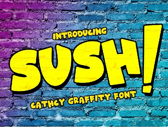 SUSH! font