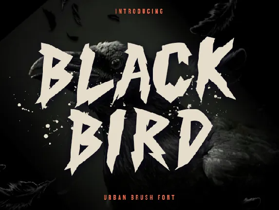 Black Bird font