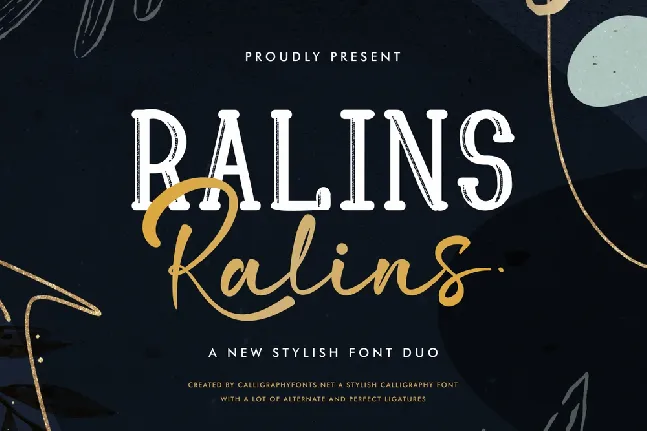 Ralins font