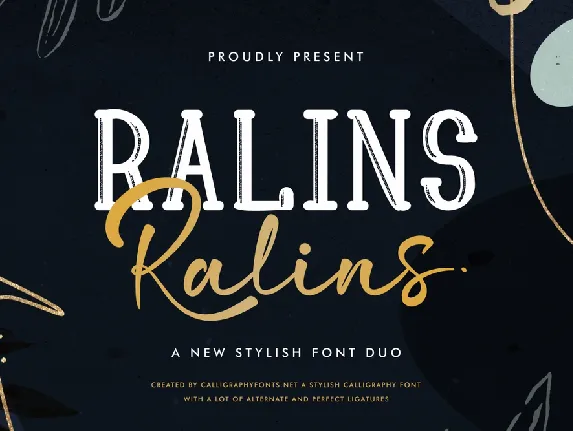 Ralins font